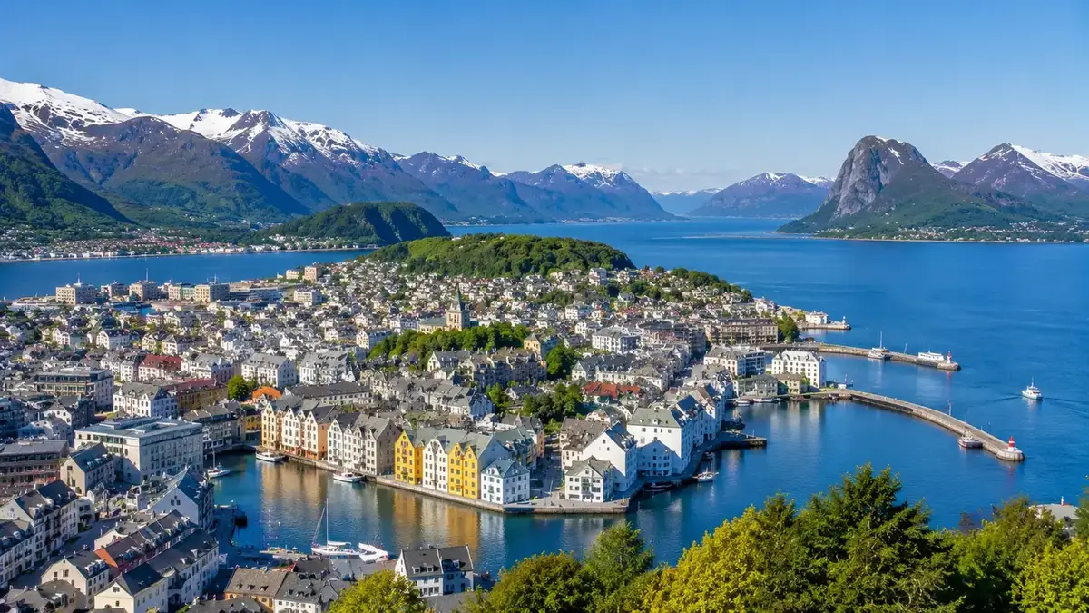 Destinazione traghetti: Ålesund