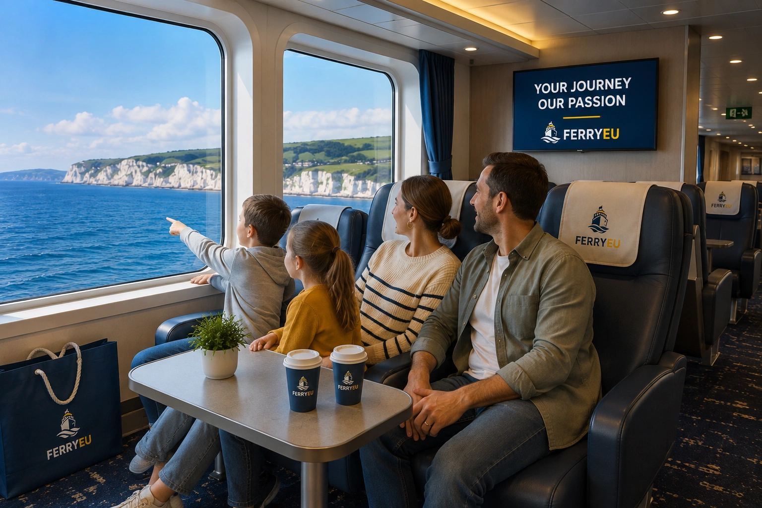 Informazioni utili prima di raggiungere il porto: Family Onboard Ferry