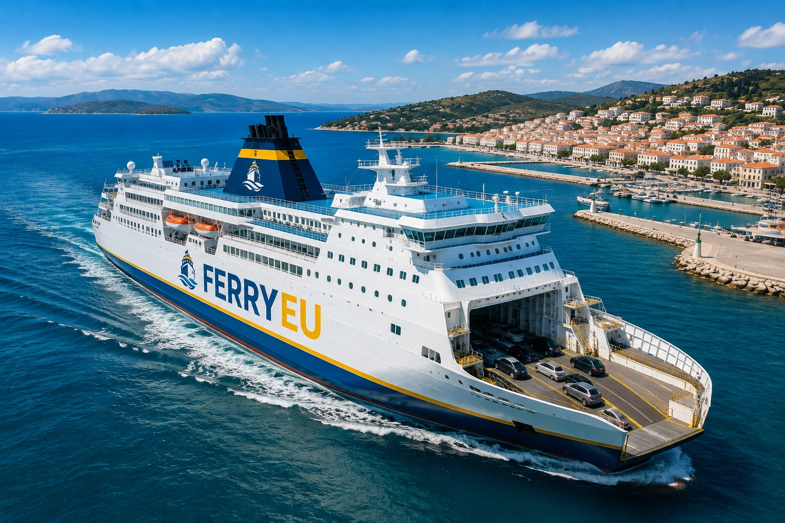 Il tuo punto di partenza per viaggiare in traghetto in Europa: Ferry Coastal Port
