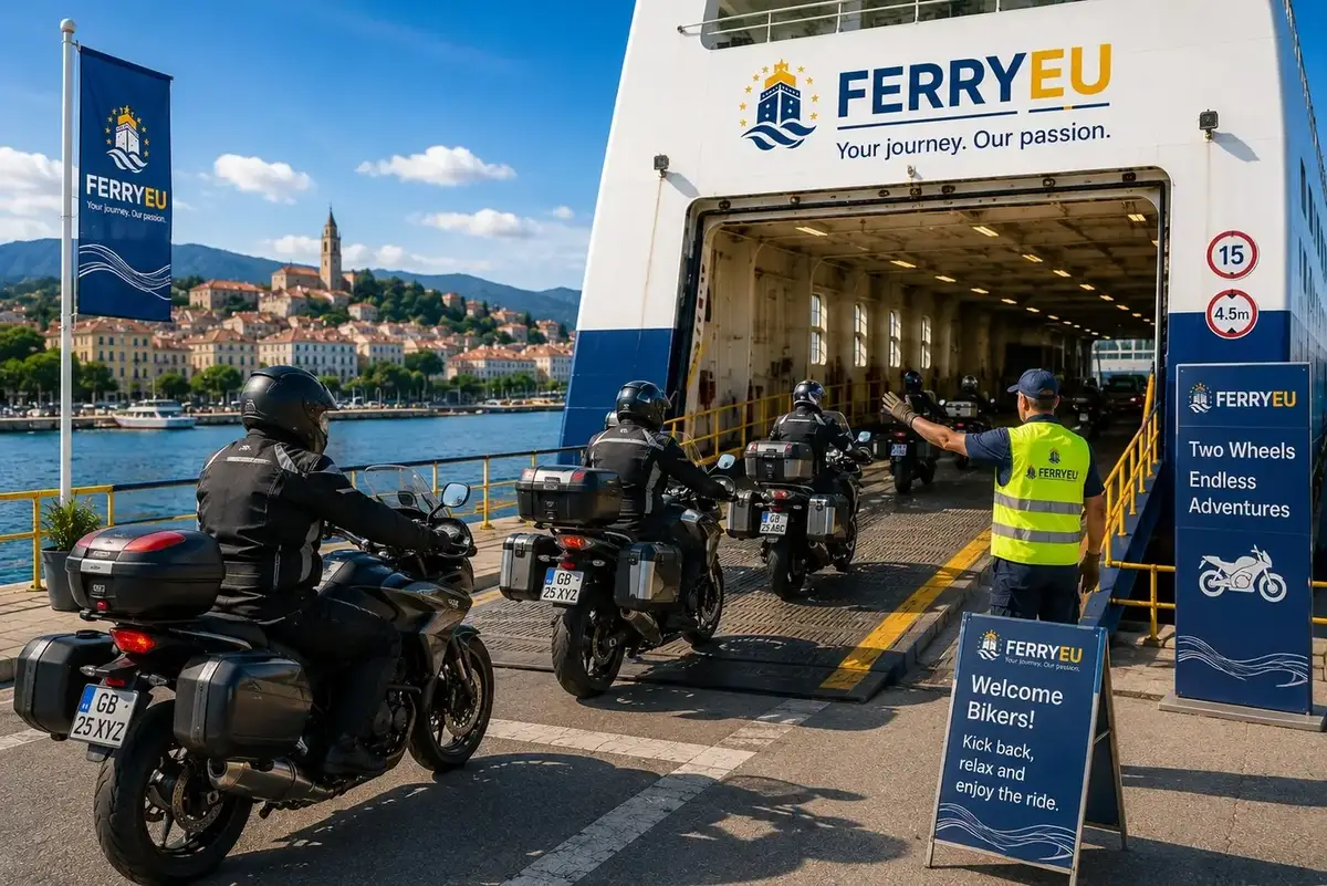 Veicoli, biciclette e animali: traghetto, rotte e servizi passeggeri
