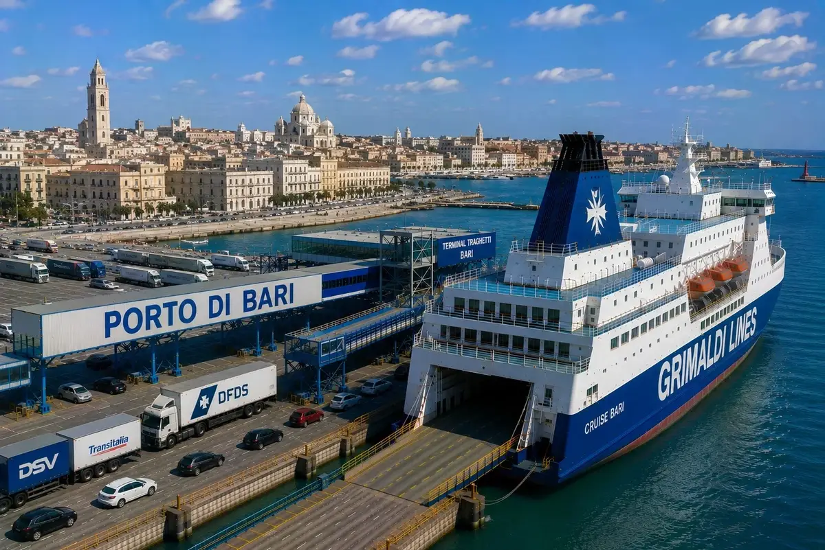 Informazioni locali: porto e collegamenti in traghetto