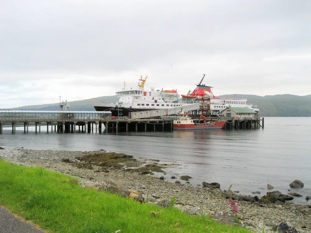 Organizza il viaggio da Oban a Craignure: rotta e viaggio in traghetto