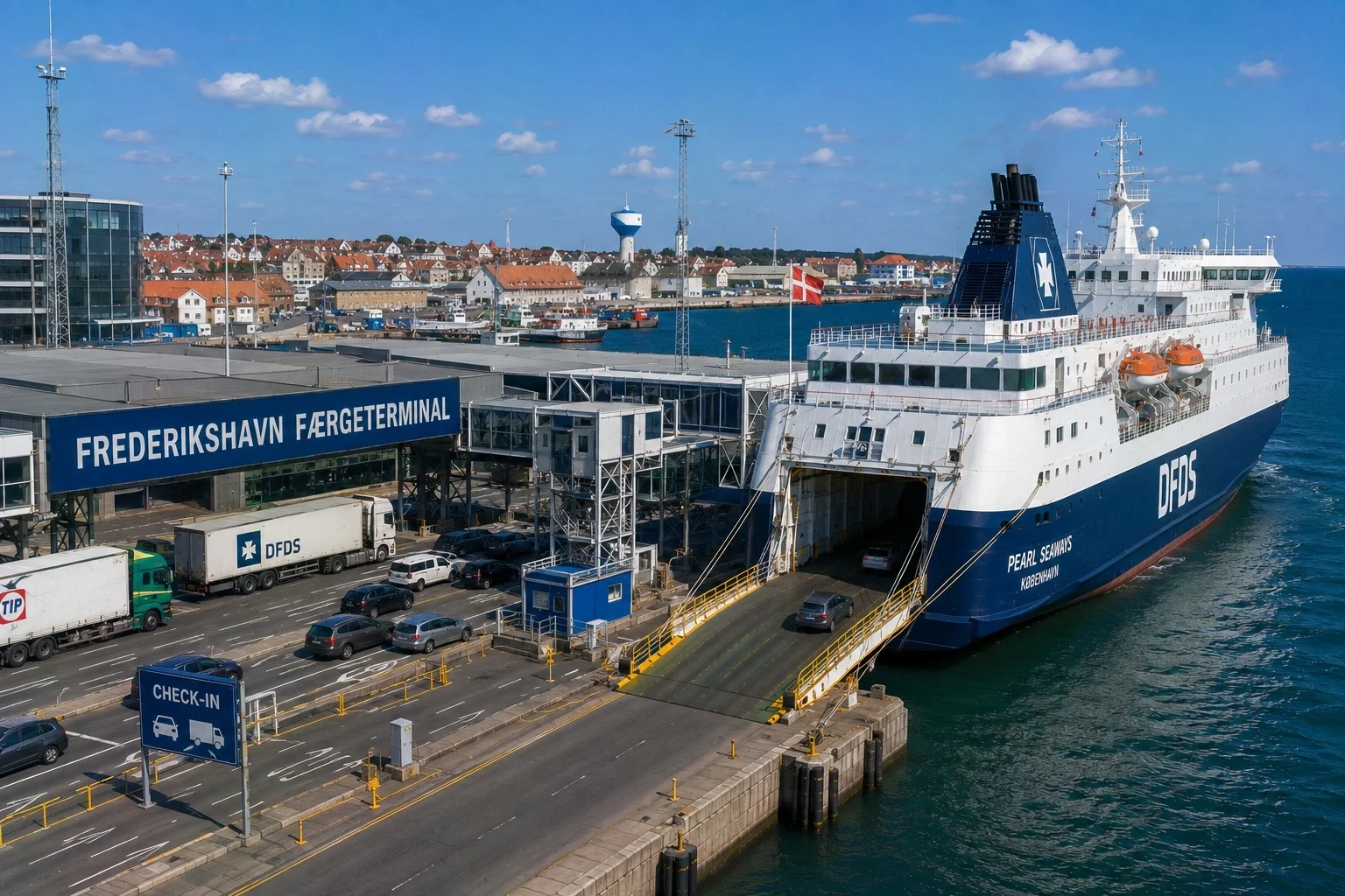 Informazioni locali: porto e collegamenti in traghetto