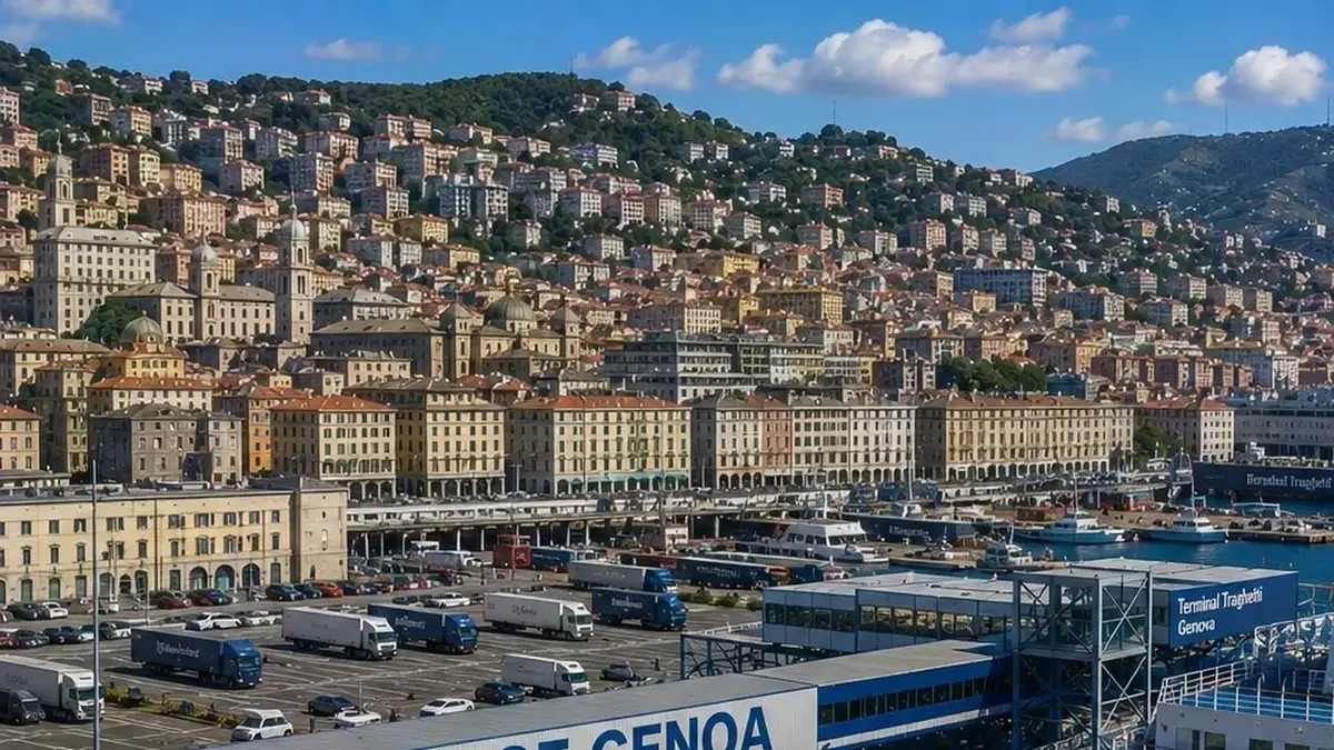 Informazioni locali: porto e collegamenti in traghetto