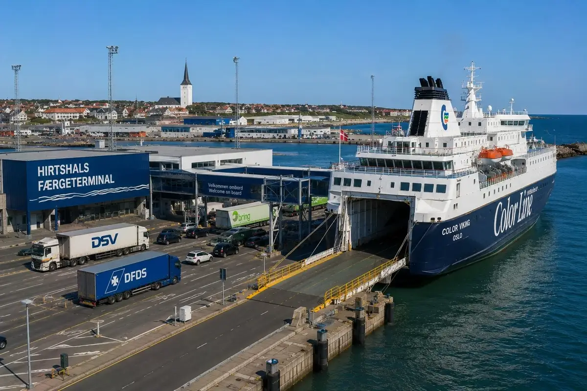 Porto dei traghetti di Hirtshals