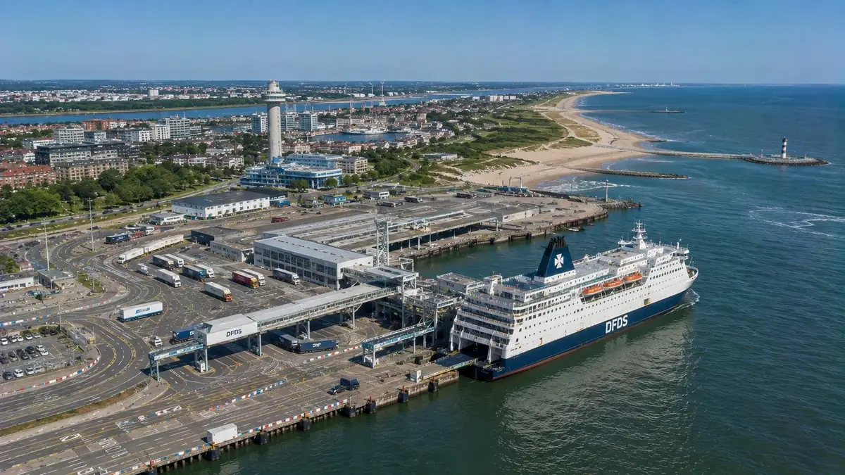 Porto dei traghetti di Hoek van Holland: rotta e viaggio in traghetto