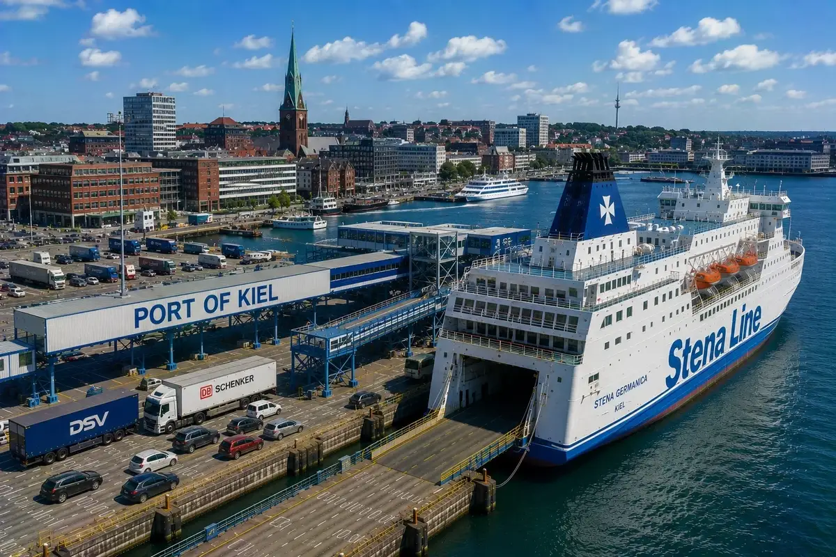 Traghetto da Kiel a Göteborg: rotta e viaggio in traghetto