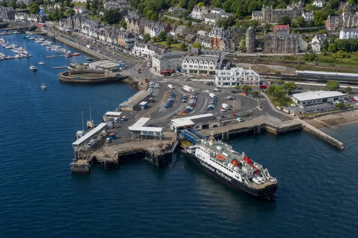 Porto dei traghetti di Oban