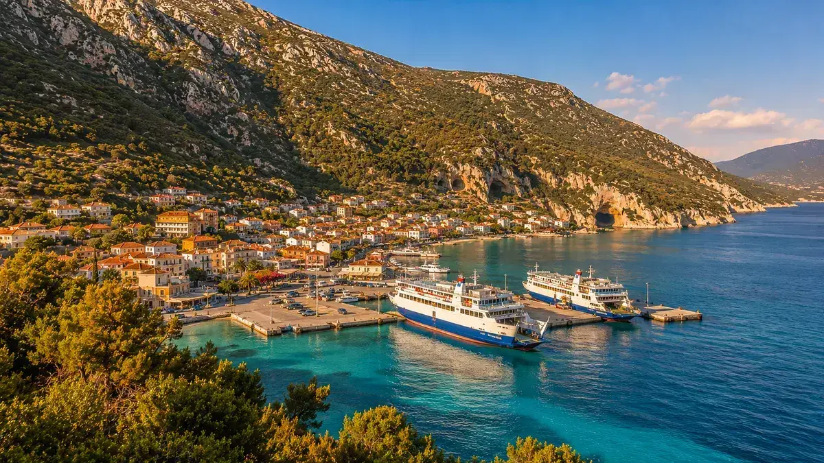 Destinazione traghetti: Sami (Kefalonia)