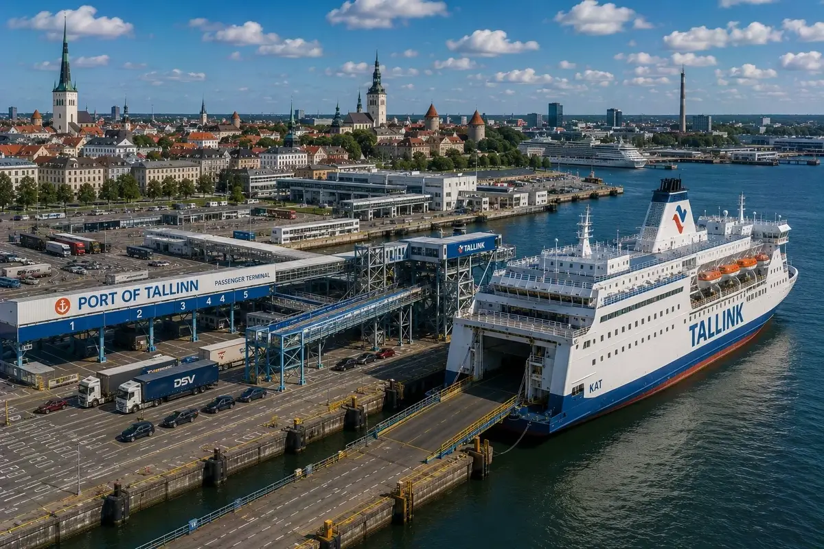 Porto dei traghetti di Tallinn: rotta e viaggio in traghetto