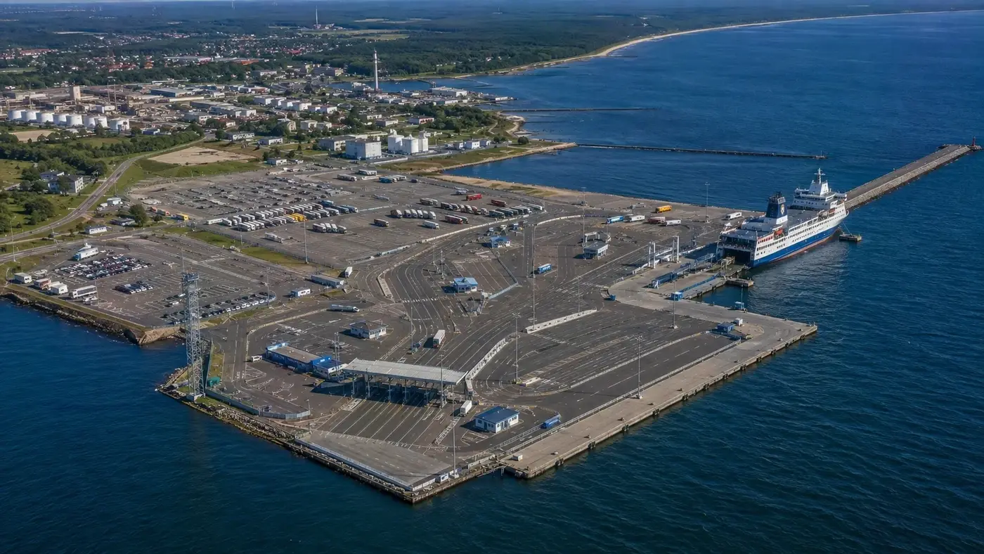 Porto dei traghetti di Ventspils: rotta e viaggio in traghetto