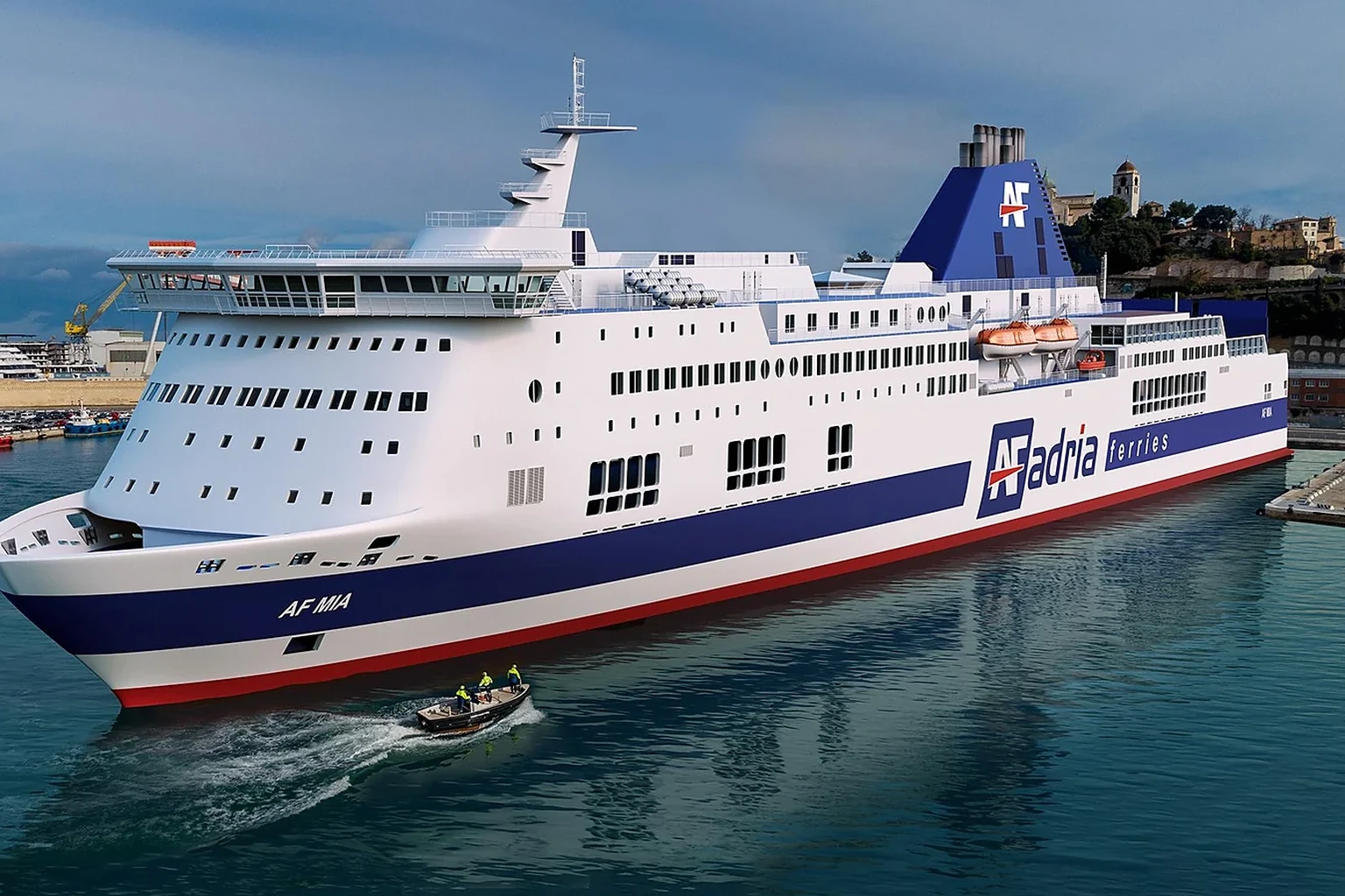 Adria Ferries: traghetto, rotte e servizi passeggeri