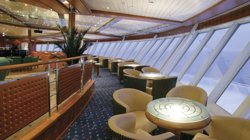 Observation Lounge a bordo del traghetto Color Fantasy di Color Line