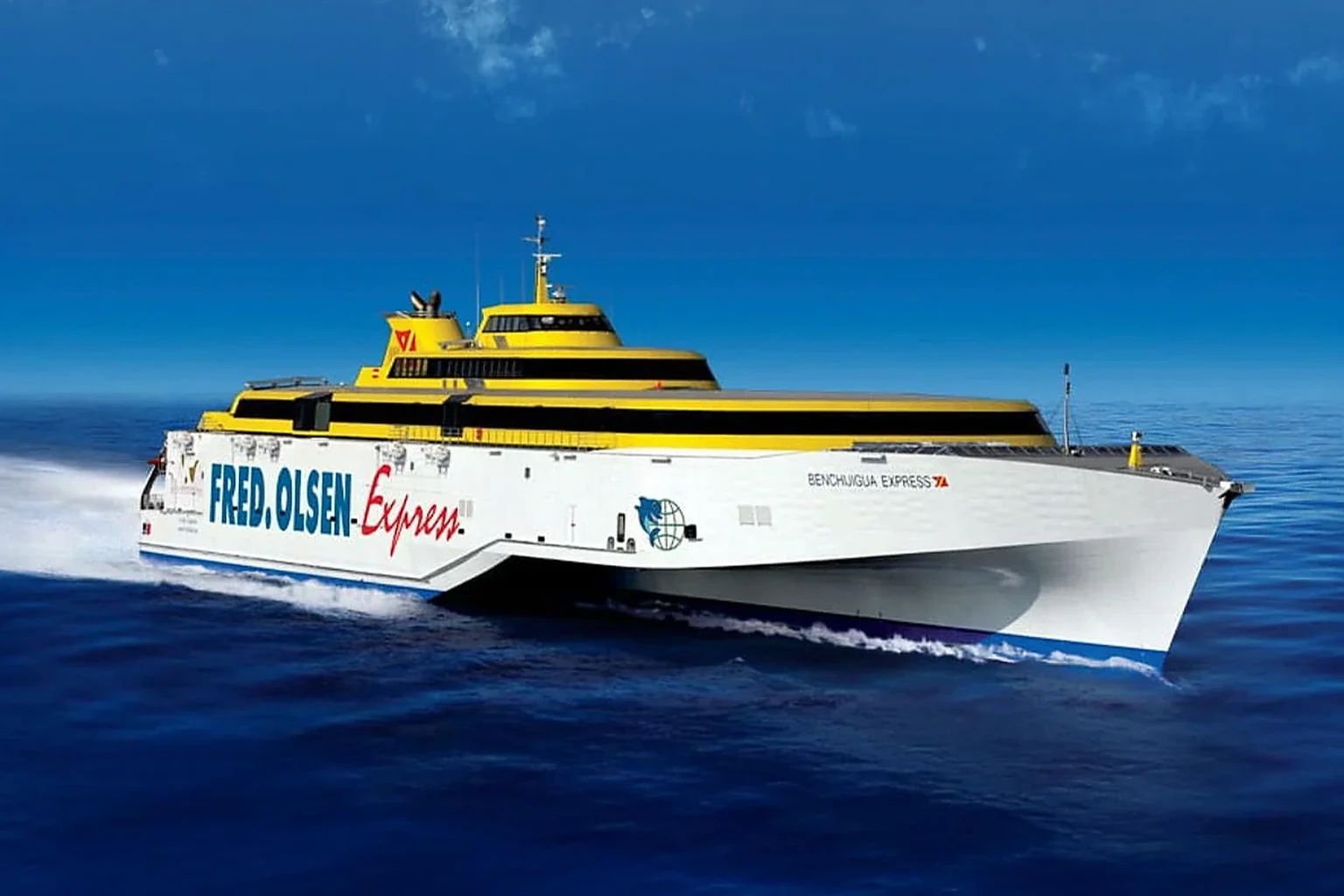Fred. Olsen Express: traghetto, rotte e servizi passeggeri