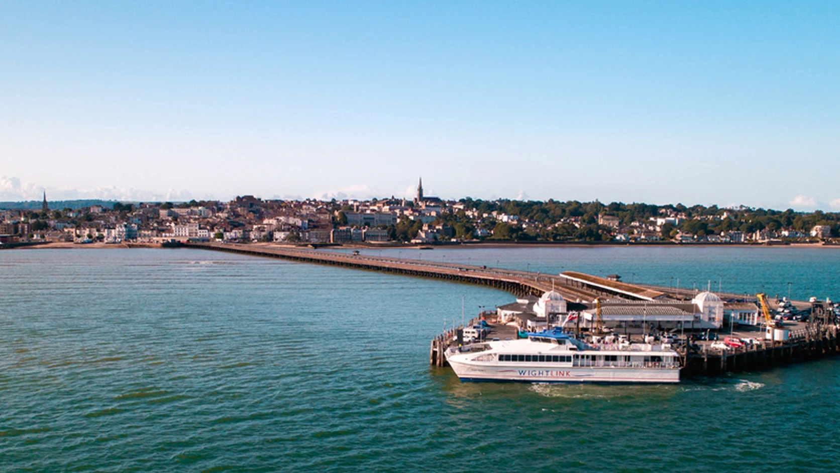 FastCat Wightlink in servizio a Ryde Pier Head