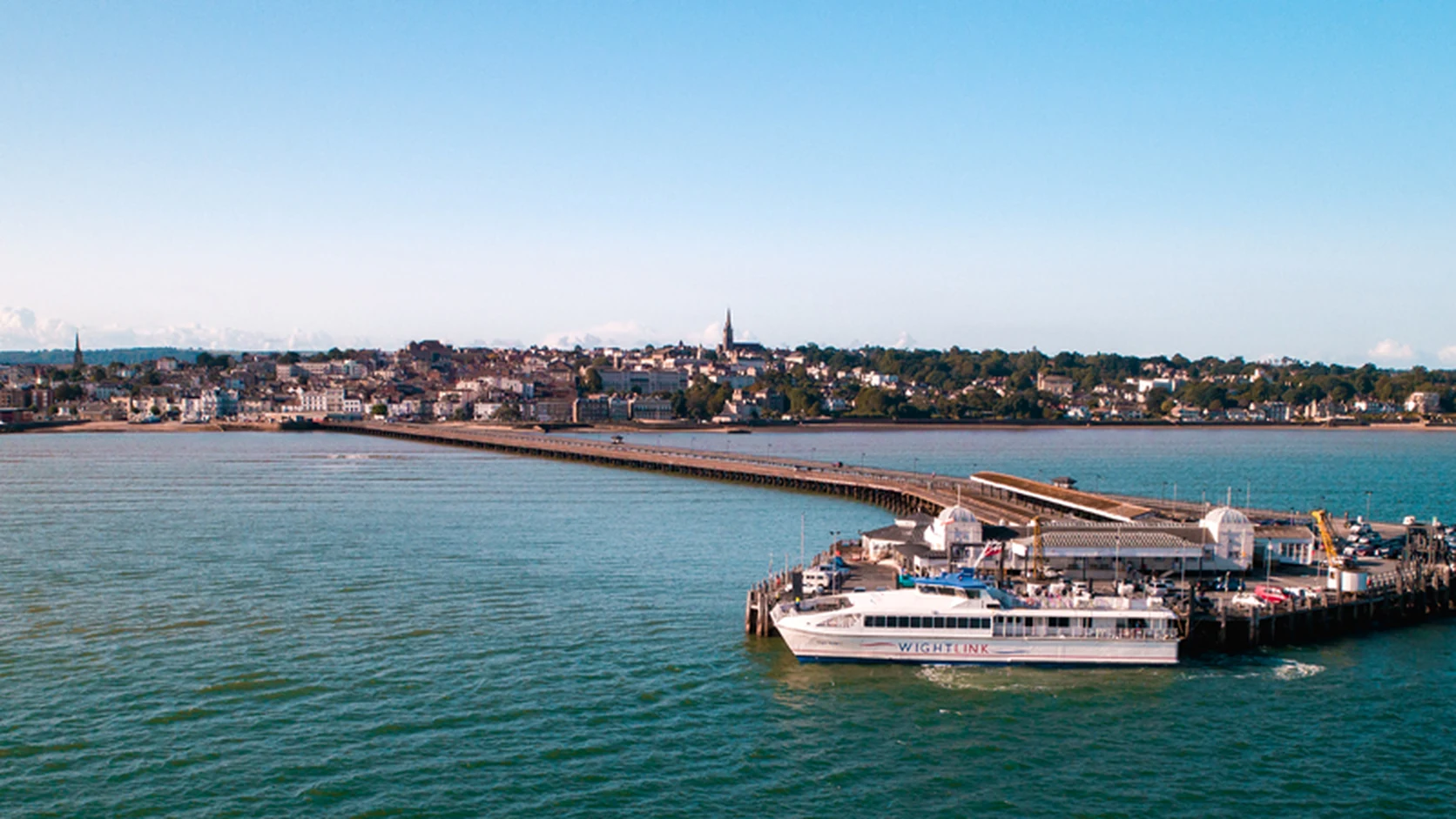 Wightlink FastCat al Ryde Pier